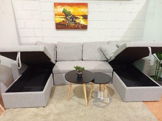 Mega Sofá Cama 287cm Doble Arcón