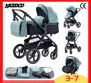 Cuna colecho madera y carrito evolutivo
