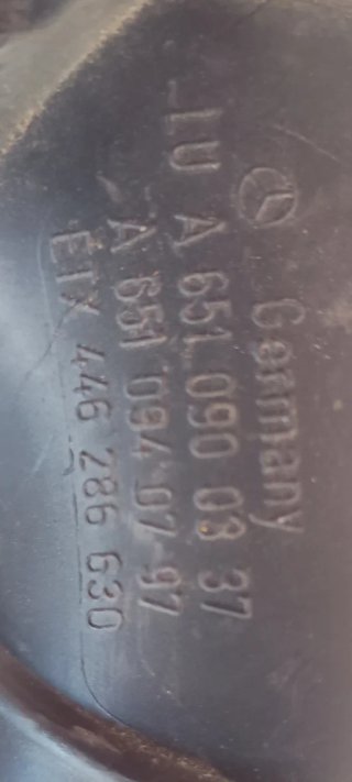 Tubo Admisión Turbo Mercedes 220/70CDI A6510940797