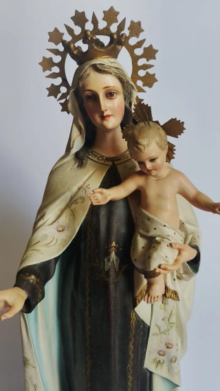 Figura Olot Virgen del Carmen