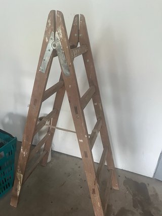 Escalera profesional de madera