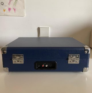 Tocadiscos Crosley Cruiser Azul