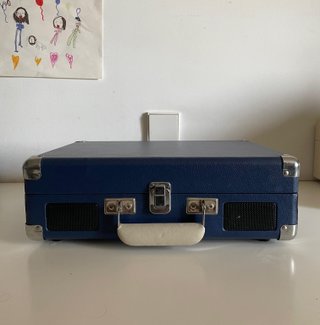 Tocadiscos Crosley Cruiser Azul