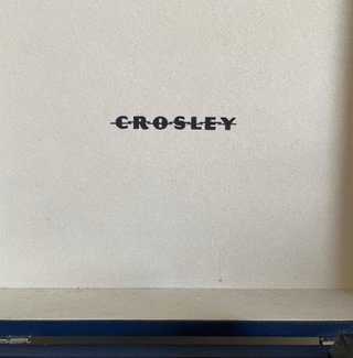Tocadiscos Crosley Cruiser Azul