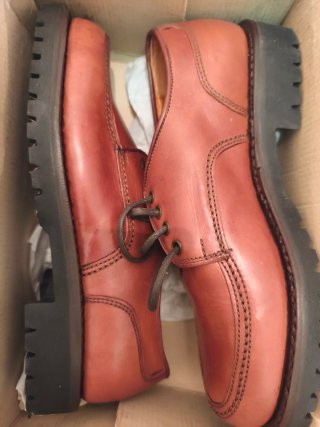 Zapatos de cuero marrones talla 39