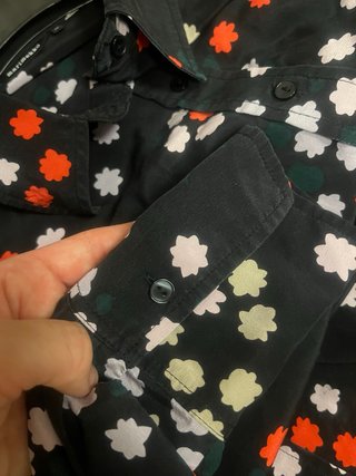 Camicia a manica lunga Marimekko in seta