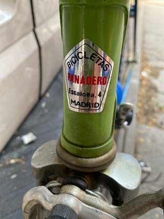 Bicicleta de carreras Panadero