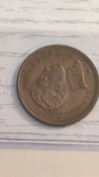 Lote 5 monedas 2 céntimos