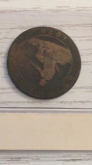 Lote 5 monedas 2 céntimos