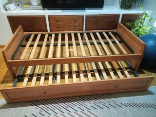 Cama nido doble 190x90 madera