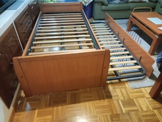 Cama nido doble 190x90 madera