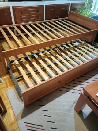 Cama nido doble 190x90 madera