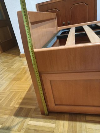 Cama nido doble 190x90 madera