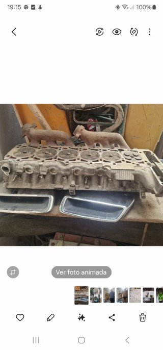 Culata Merced E 300 Caja 124 Multivalvular
