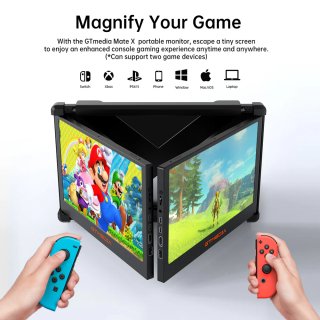 Monitor doble GTMEDIA MATE X 11,6" FHD