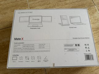 Monitor doble GTMEDIA MATE X 11,6" FHD