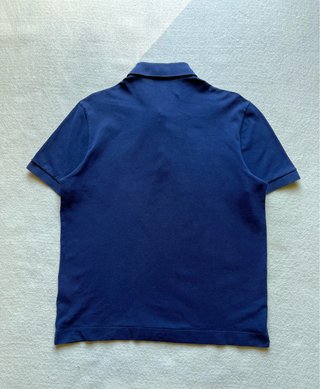 Polo Lacoste Vintage Azul Talla 4 M