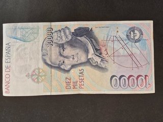 Billete 10000 pesetas 1992