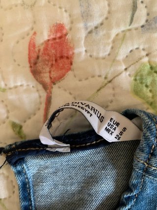 Vestido Vaquero Midi Stradivarius Denim Ajustado