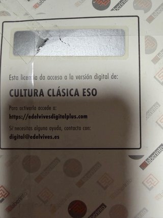 Cultura clásica, ESO.