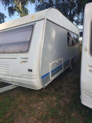 Caravana rutera con avancé