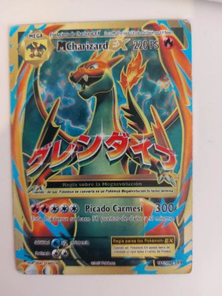M Charizard EX 220 PS Carta Pokémon