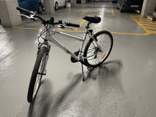 Bicicleta Rockrider Blanca