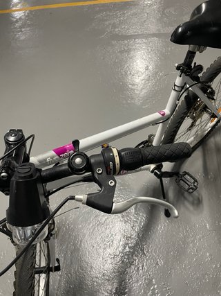 Bicicleta Rockrider Blanca