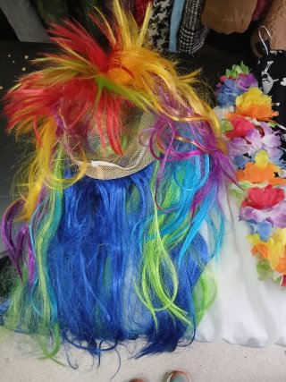 Lote de accesorios de carnaval