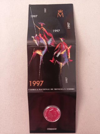 1997 Cartera FNMT, Moneda 2000 Ptas. "EL QUIJOTE"