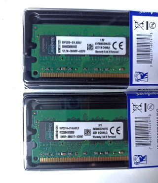 2x Kingston 2GB DDR2 RAM PC2-6400