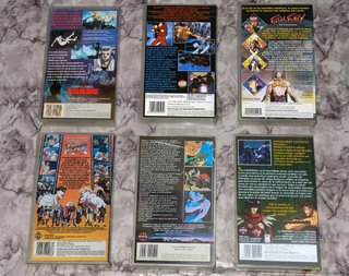 Lote VHS: Akira, Ghost in the Shell, Fatal Fury...