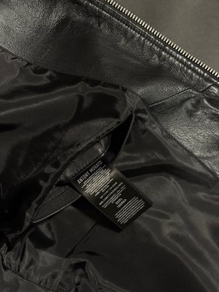 Antony Morato Casaco em Pele Preto Original T: XL