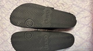 Chanclas negras unisex talla 40