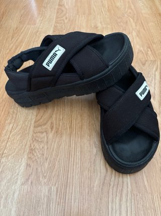 Sandalias Puma Negras Talla 40.5