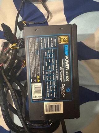 Fuente Alimentación ATX CoolBox BR-800 800W