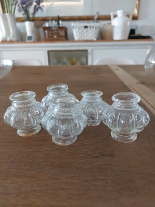 Componentes de cristal para lámpara