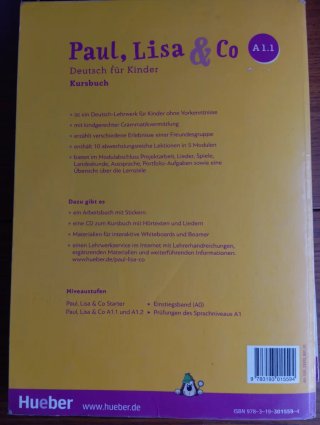 Paul, Lisa & Co. Deutsch für Kinder Kursbuch