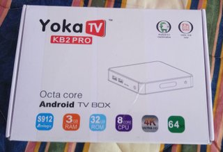 Android TV Box Yoka S912 Octa-Core - Nova