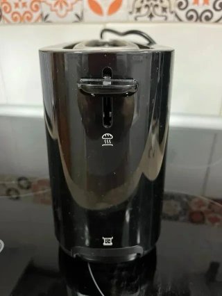 Tostador Philips Ranura Larga Negro