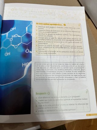Física y química, 3.o ESO
