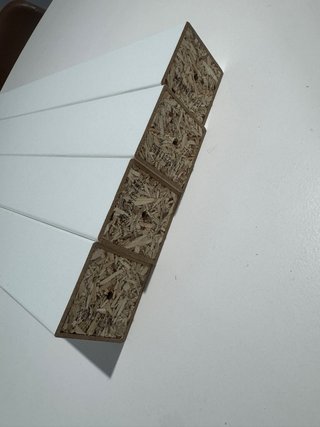 Patas blancas para mesa + tornillos