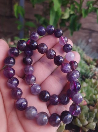 Pulsera Amatista Natural 10mm