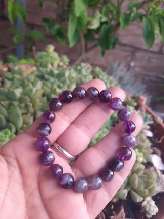 Pulsera Amatista Natural 10mm