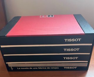 Reloj Tissot PRX Negro y Plateado