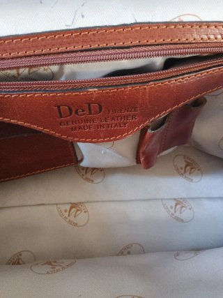 Borsa Dottore DD Firenza Pelle Marrone