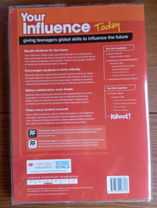 Libro Your Influence Student's Book B1 y workbook