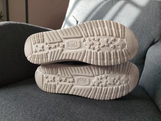 Zapatos náuticos lona verde talla 41