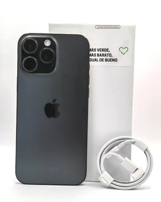 iPhone 15 Pro Max 256GB Negro Reacondicionado