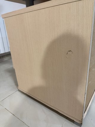 Escritorio madera y metal